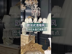 สีใส หรือ สีสัน Custom Creative Glass Chandeliers ชันดาราสมัยใหม่สําหรับเพดานสูง