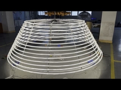 Custom Modern Leaf Glass Pendant Lights วิลล่า โรงแรม โลบี้ โครงการ เนื้อผง สับเปลี่ยน Clear Art Glass Ch
