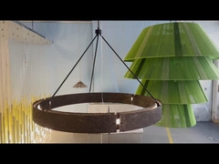 สไตล์ปอสต์โมเดิร์น Custom Chandelier โรงแรมล็อบบี้ ศูนย์ธุรกิจ