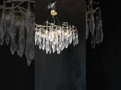 CCC ISO9001 โคมไฟแขวนแก้ว โคมไฟเพดานกระจกฝ้าสีขาว