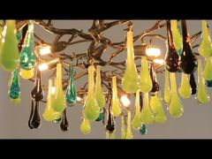 เจาะลึก: โคมระย้าห้องนั่งเล่นคริสตัล ล็อบบี้ หรูหราทันสมัย โถงทางเข้า กลม แขวนไฟ