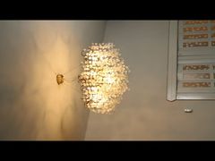 ดูว่าทำไมต้องเลือก CCC ISO9001 โคมไฟห้อยแก้ว โคมไฟเพดานแก้วฝ้าสีขาว