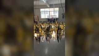 การออกแบบโคมระย้าที่ทันสมัยหรูหรา