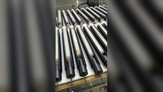 โคมระย้าใบไม้แก้วสีทองหรูหรา