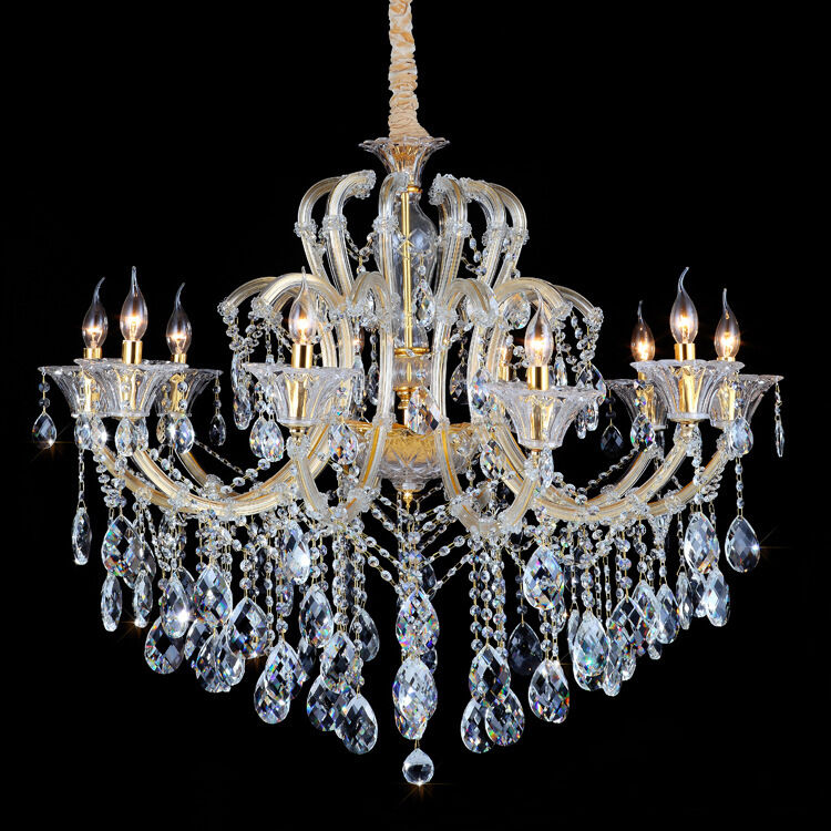 Custom Art Crystal Ribbon Chandelier for Banquet Halls Clubhouses Hotel Lobby