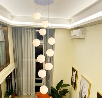 Ordic Glass Ball Cluster โคมไฟระย้าโมเดิร์น E27 ODM