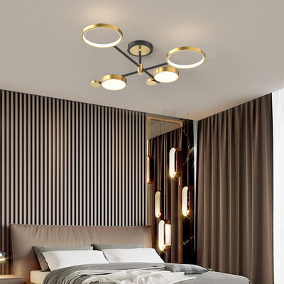 48W 72W 96W Flush Mount โคมไฟเพดาน LED ในร่มสำหรับห้องนั่งเล่นร้านอาหาร