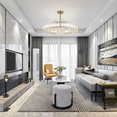 โคมไฟจี้แก้วไฟฟ้า Anti Glare Stainless Steel And Glass Pendant Light