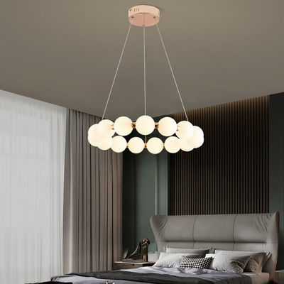 โคมระย้าแหวนโมเดิร์น 4500K Magic Bean Chandelier Roto Molding