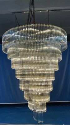 ODM Luxury Pendant Lamp High End โฟเยียร์ใหญ่ โดดเด่น