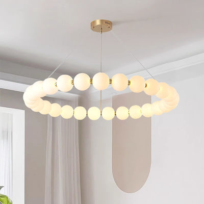LED ประหยัดพลังงาน แก้ว Pendant Lamps ห้องอาหาร ร้านอาหาร วงจร 25-30M2