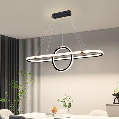 LED 92W / สามสี สีดํา ร้านอาหาร วงจรแสงอ่อนสบาย