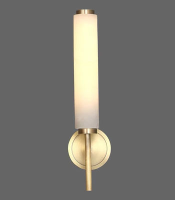 โมเดิร์น อลาบาสเตอร์ Led Wall Lamps โรงแรม ห้องนั่งเล่น ลานเดิน ห้องนอน แสงผนังทองแดง