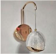 โลมินิมาลอลูมิเนียมอะคริลิค Led Sconces ห้องนั่งเล่น ห้องนอน ริมเตียง โมเดิร์น Spherical Sconces