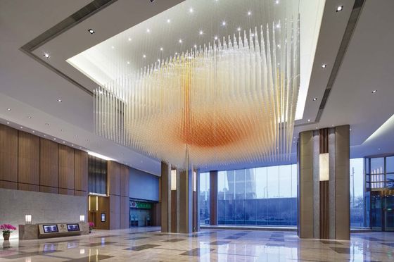 ใหญ่ ไม่มาตรฐาน วิศวกรรม Custom Mall Lobby ฝ่ายขายน้ํา คลับ วิลล่า คริสตัล สเตรป วงจร