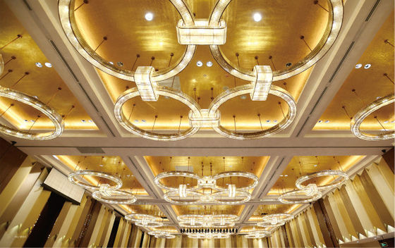 โรงแรมที่กําหนดเอง โรงแรมขนาดใหญ่ โมเดิร์นหรูหรา วงจร วงจรกระเบื้องแสง วงจรแสง วงจรไฟฟ้าขนาดใหญ่ วงจรกระเบื้องแสงคริสตัล วงจรกระเบื้องแสงที่ไม่มาตรฐาน