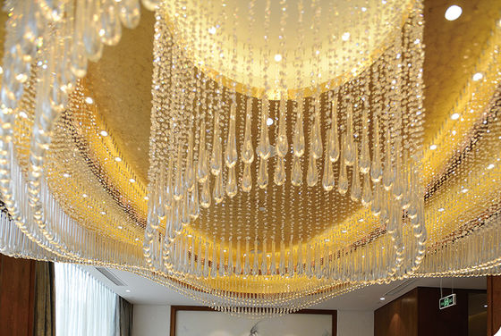 โรงแรม งานแต่ง งานตกแต่งภายในทันสมัย โมเดิร์น LED Ceiling Hanging Light วิลล่า โรงแรมบันได