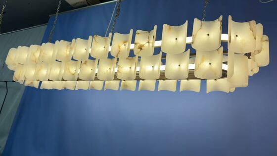 ดีไซน์เกอร์โมเดิร์น ทองแดงทั้งหมด มาร์บอร์หรูหรา มินิมาลิสต์ ไม้กระจกสําหรับห้องรับประทานอาหาร ห้องนั่งเล่น ชา ดับเพล็กซ์บันได บ้าน สายยาว กลาง