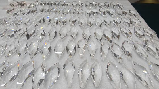 ลูกปัดอะคริลิกพลาสติก Lucite ขนาด 22*28 มม. สำหรับทำเครื่องประดับ โคมระย้าราคาถูก จี้หยดน้ำ ลูกปัดหยดน้ำ